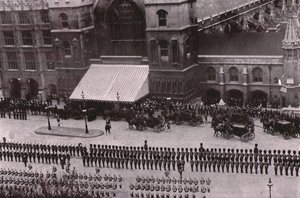 Processione funebre di re Edoardo VII, Londra, 20 maggio 1910 da Unbekannt