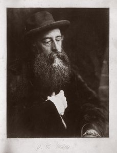 G F Watts con cappello