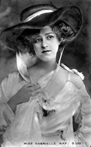 Gabrielle Ray 1883-1973, attrice inglese, inizio XX secolo da Unbekannt