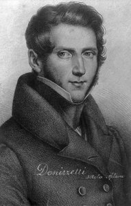 Gaetano Donizetti, compositore italiano da Unbekannt