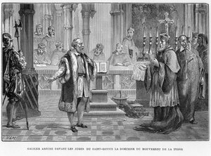 Galileo di fronte all