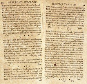 Disegni di Galileo dei satelliti di Giove da Unbekannt