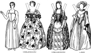 Galleria del Costume Storico: Cosa Indossavano le Persone nei Primi Giorni Georgiani, c1934