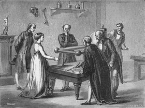 Scoperta di Galvani, 1780 da Unbekannt