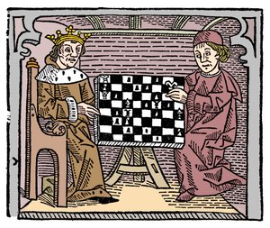 Gioco e partita di scacchi, 1474 da Unbekannt
