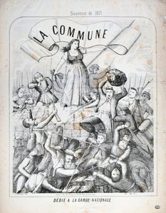 Garde Nationale, Comune di Parigi, 1871 da Unbekannt