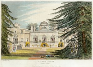 Facciata del giardino di Chiswick House, Hounslow, Londra da Unbekannt