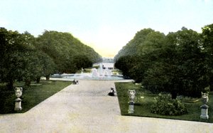 Giardini del Palazzo di Hampton Court, Londra, XX secolo da Unbekannt