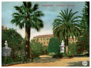 Giardino Garibaldi, Palermo, Sicilia, Italia, inizio 20° secolo da Unbekannt