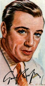 Gary Cooper, 1901-1961, attore cinematografico americano di origine britannica, XX secolo da Unbekannt