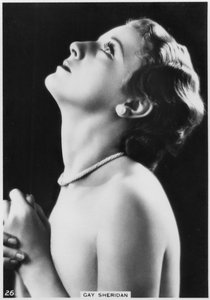 Gay Sheridan, attrice cinematografica americana, c1938
