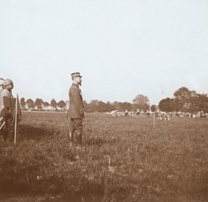 Generale Henri Gouraud, Chalons, Marne, Francia settentrionale, c1914-c1918