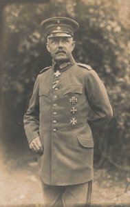 Generale Johannes von Busse 1862-1936, 1918 da Unbekannt