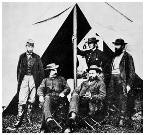 Quartier generale del generale McClellan, Antietam, Maryland, Guerra Civile Americana, 1861-1862 da Unbekannt