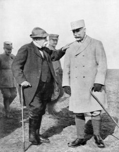 Generale Philippe Pétain e Georges Clemenceau, 1926