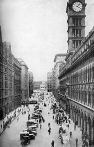 Ufficio postale generale, Martin Place, Sydney, Nuovo Galles del Sud, Australia, c1924 da Unbekannt