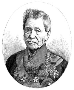 Generale Sir John Fox Burgoyne 1782-1871, soldato britannico da Unbekannt