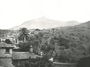 Veduta generale del Pico, Tenerife, Canarie, Spagna da Unbekannt