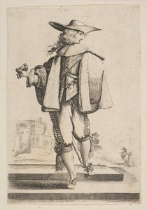 Gentiluomo con guanto, 1629 da Unbekannt