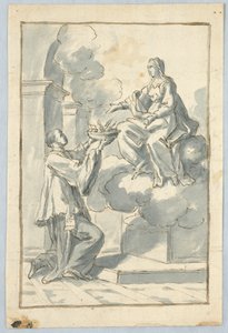 Sacerdote in Ginocchio, XVII-XIX secolo da Unbekannt