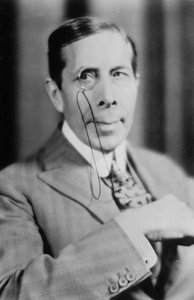 George Arliss, attore inglese da Unbekannt