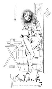 George Cruikshank, caricaturista e illustratore di libri inglese da Unbekannt
