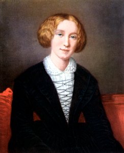 George Eliot da giovane, c1840 da Unbekannt