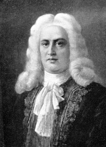 George Frideric Handel, 1685-1759, compositore barocco tedesco, 1909 da Unbekannt