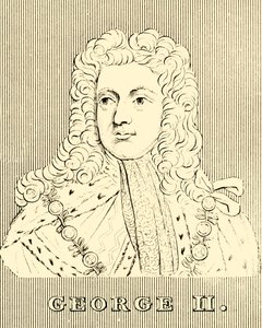 Giorgio II, 1683-1760, 1830 da Unbekannt