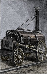 Locomotiva Rocket di George Stephenson, 1829 1892