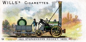 Locomotiva Rocket di George Stephenson, 1829 1900