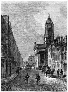 George Street, Hanover Square, Londra, 1800 da Unbekannt