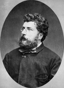 Georges Bizet, compositore francese, 1874 da Unbekannt