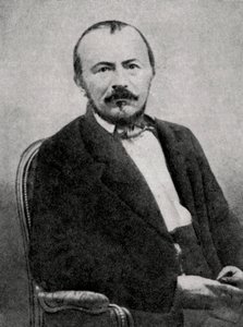 Gerard de Nerval, poeta francese, 1855