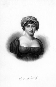 Germaine de Stael, scrittrice, romanziera e propagandista politica francese nata a Parigi da Unbekannt