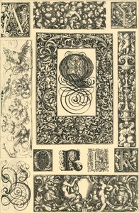 Ornamenti tipografici del Rinascimento tedesco da Unbekannt