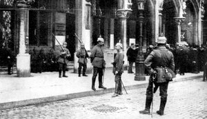 Occupazione tedesca di Bruxelles, Prima Guerra Mondiale, 1914 da Unbekannt