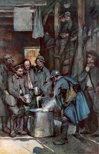 Prigionieri tedeschi a Souville, Verdun, Francia, 26 marzo 1916, 1926