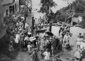 Cucina da campo tedesca, Vosgi, Francia, Prima Guerra Mondiale da Unbekannt
