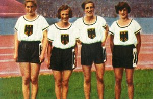 Squadra tedesca di staffetta 4 x 100m femminile, 1928 da Unbekannt