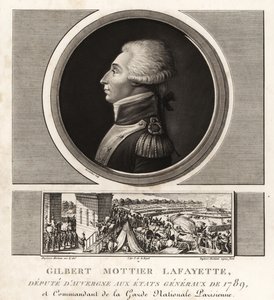 Gilbert Mottier Lafayette, deputato di Augergne agli Stati Generali