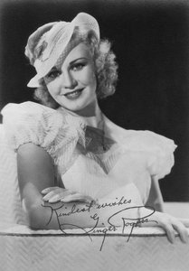 Ginger Rogers 1911-1995, attrice, ballerina e cantante americana, c1930s da Unbekannt