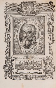 Giorgio Vasari. Da: Giorgio Vasari, Le vite dei più eccellenti pittori, scultori e architetti italiani da Unbekannt