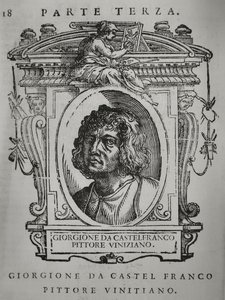 Giorgione. Da: Giorgio Vasari, Le vite dei più eccellenti pittori, scultori e architetti italiani, 1568 da Unbekannt