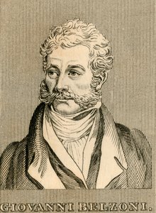 Giovanni Belzoni, 1778-1823, 1830 da Unbekannt