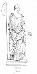Giunone, c1850 da Unbekannt