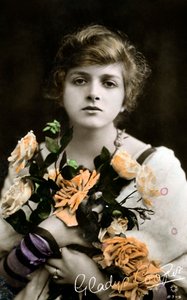Gladys Cooper, attrice inglese, inizio XX secolo da Unbekannt