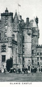 Castello di Glamis, c. 1937 da Unbekannt