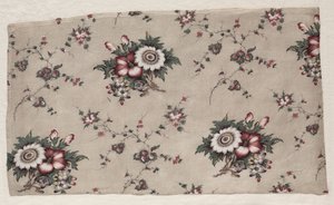 Frammento di chintz smaltato da Unbekannt