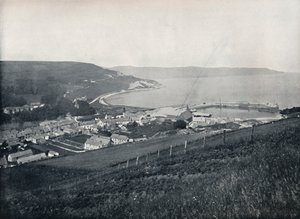 Glenarm - La città e il porto, 1895 da Unbekannt
